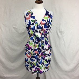 NWT Collective Concepts Geo Printed Chiffon Dress
